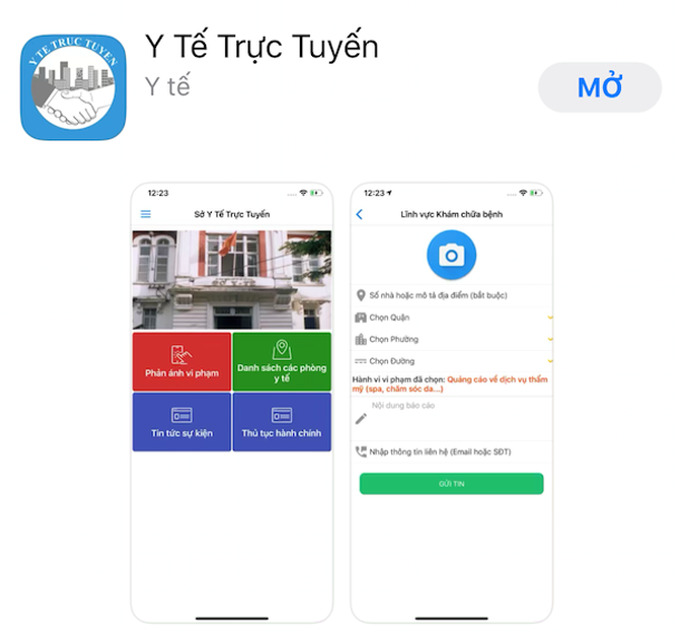 Sở Y tế TPHCM chính thức ra mắt ứng dụng “Y tế trực tuyến” - Ảnh 1.