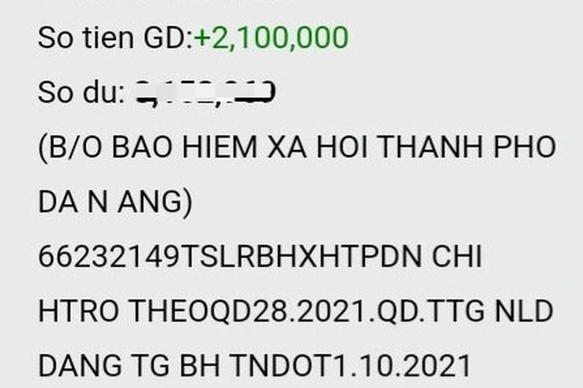 Gói hỗ trợ 38.000 tỷ đồng: Người lao động bất ngờ khi tiền về tài khoản - 2 Gói hỗ trợ 38.000 tỷ đồng: Người lao động bất ngờ khi tiền về tài khoản - 2