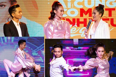 Khánh Thi không dám nhận xét khi Phan Hiển trình diễn cùng "chị chồng" Hoàng Mỹ An