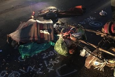 Công an truy tìm xe tải cán chết người rồi bỏ trốn