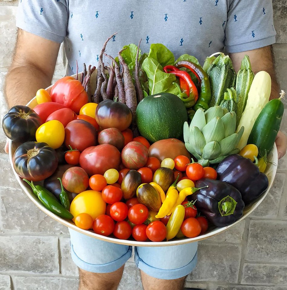 Stress vì công việc, chàng trai lột xác sân thành vườn rau sạch - 7