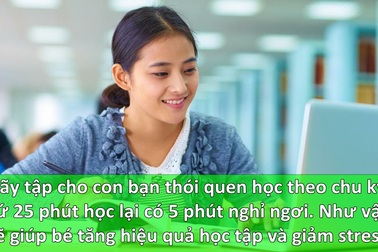 Những mẹo hay khiến bé hứng thú hơn trong việc học