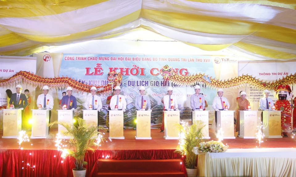 TT Group khởi công dự án Khu dịch vụ - du lịch gần 4.500 tỷ đồng tại Quảng Trị - 1 TT Group khởi công dự án Khu dịch vụ - du lịch gần 4.500 tỷ đồng tại Quảng Trị - 1