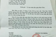Yêu cầu báo cáo chi tiết vụ doanh nghiệp ngang nhiên san phẳng hàng nghìn m2 kênh công cộng
