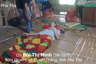 Chồng bệnh tật, gánh nặng mưu sinh đổ dồn lên vai vợ nghèo