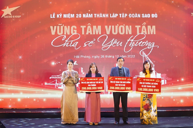 Sao Đỏ Group tuổi 20: Vững tâm, vươn tầm, chia sẻ yêu thương