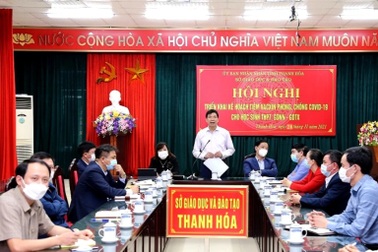 Thanh Hóa: Lên kế hoạch tiêm vaccine phòng Covid-19 cho 117.000 học sinh