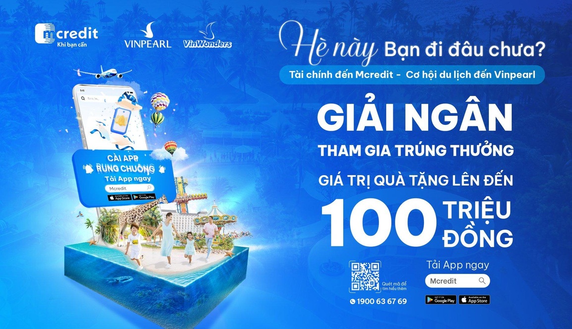 Mcredit công bố chương trình khuyến mãi chào hè với quà tặng hấp dẫn - 1 Mcredit công bố chương trình khuyến mãi chào hè với quà tặng hấp dẫn - 1