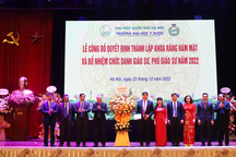 Trường ĐH Y Dược - ĐH Quốc gia Hà Nội thành lập khoa đầu tiên