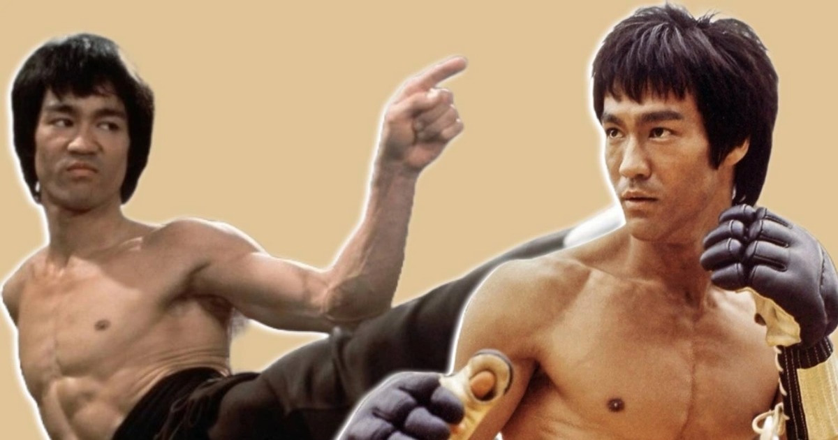 Lý Tiểu Long và Thành Long trên phim trường "Fist of Fury" (Ảnh: SCMP).