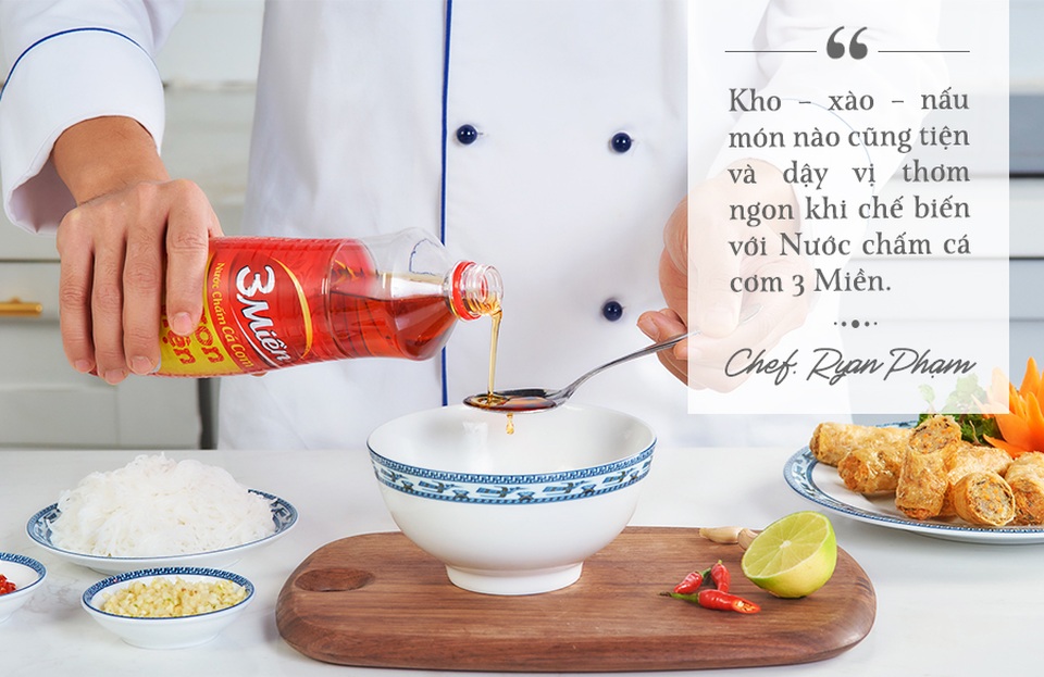 Nước chấm cá cơm 3 Miền - lựa chọn của Chef Ryan Phạm - 2 Nước chấm cá cơm 3 Miền - lựa chọn của Chef Ryan Phạm - 2