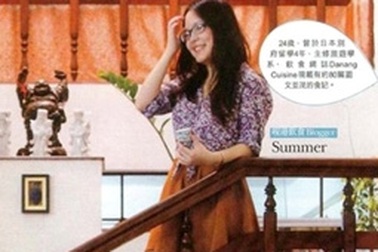 Cô gái đưa bánh xèo, bún mắm ra thế giới