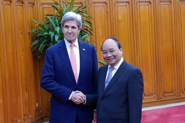 Ngoại trưởng Mỹ John Kerry bắt đầu chuyến thăm Việt  Nam