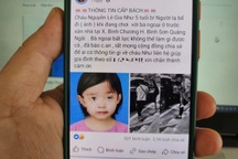 Truy tìm người đăng tin bé 5 tuổi bị bắt cóc khi đang chơi cùng bà