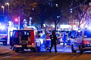 Xả súng tại thủ đô của Áo, 3 người thiệt mạng
