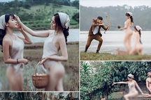 Á hậu Thư Dung chụp ảnh “lố lăng” ở Đà Lạt, Cục Nghệ thuật Biểu diễn nói gì?