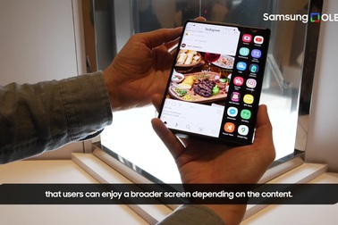 Smartphone màn hình cuộn Flex Slidable
