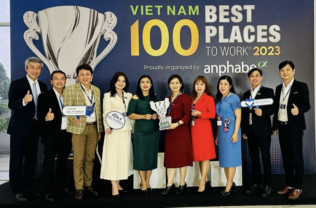 Dược Hậu Giang tăng thứ bậc ở Top 100 nơi làm việc tốt nhất Việt Nam 2023 - 3 Dược Hậu Giang tăng thứ bậc ở Top 100 nơi làm việc tốt nhất Việt Nam 2023 - 3