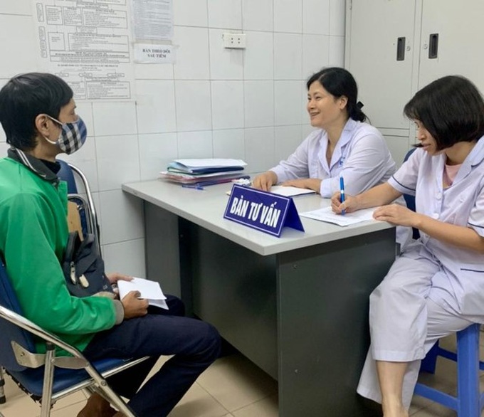 Một Điểm tư vấn, hỗ trợ điều trị nghiện ma túy tại cộng đồng tại Hà Nội