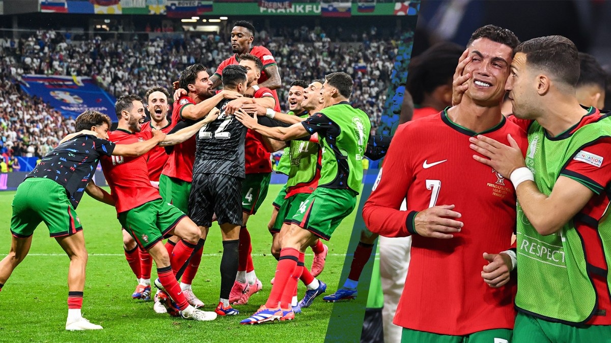 Ronaldo's tears, Portugal's suffering at Euro 2024