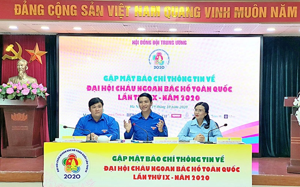 Thiếu nhi cả nước hướng về Đại hội Cháu ngoan Bác Hồ toàn quốc lần thứ IX - 1 Thiếu nhi cả nước hướng về Đại hội Cháu ngoan Bác Hồ toàn quốc lần thứ IX - 1