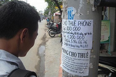 Cuộc chiến tìm phòng trọ của tân sinh viên