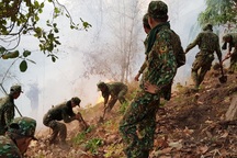 "Bà hỏa" hoành hành suốt một ngày, 6ha rừng bị thiêu rụi