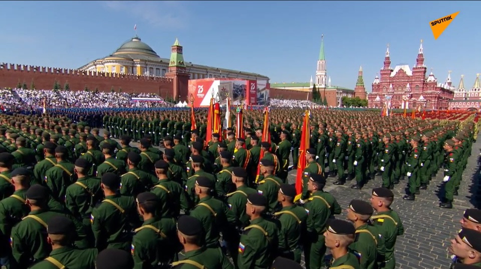 14.000 quân Nga duyệt binh mừng 75 năm chiến thắng phát xít - 27 14.000 quân Nga duyệt binh mừng 75 năm chiến thắng phát xít - 27