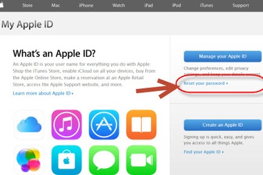 Hướng dẫn thiết lập lại mật khẩu Apple ID