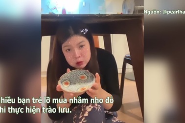 Giới trẻ Việt thực hiện trào lưu ăn nho xanh