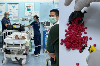 Du khách co giật tại sân bay Thái Lan, lộ bí mật trong cơ thể