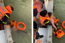 Hà Nội: Cảnh sát cứu nam thanh niên 20 tuổi nhảy cầu Long Biên