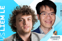 Quang Liêm thắng kỳ thủ bị nghi gian lận, tiến vào bán kết Generation Cup