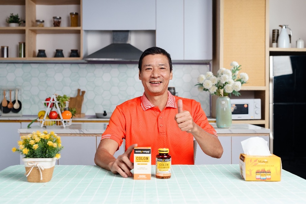 Mason Colon- Sản phẩm hỗ trợ đại tràng được NSƯT Võ Hoài Nam tin dùng - 1