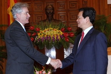 Thủ tướng tiếp Thứ trưởng Ngoại giao Hoa Kỳ