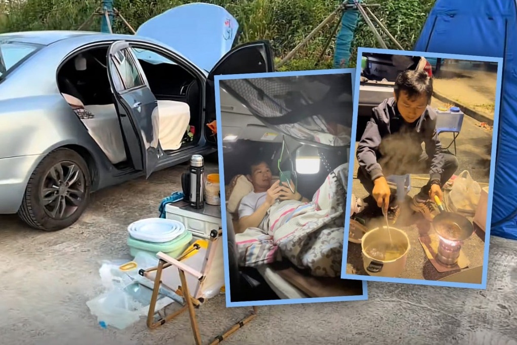Chàng trai Trung Quốc sống trong ô tô để tiết kiệm tiền thuê nhà - 1 Chàng trai Trung Quốc sống trong ô tô để tiết kiệm tiền thuê nhà - 1