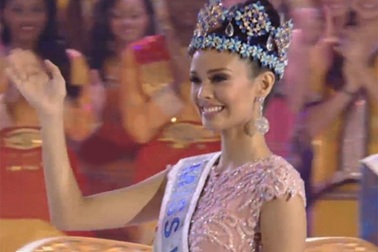 Vẻ đẹp lôi cuốn của tân Hoa hậu Thế giới