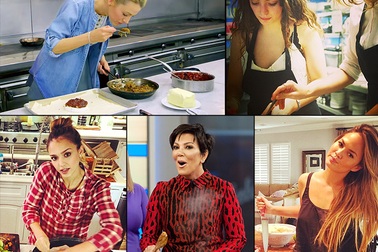 Những ngôi sao mê nấu nướng