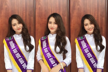 Cô giáo dạy Toán tương lai xinh xắn, "nuôi" ước mơ từ ngày thơ bé