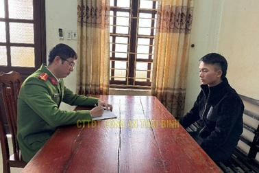 Bắt giữ đối tượng từ Hải Phòng sang Thái Bình cướp tiệm vàng