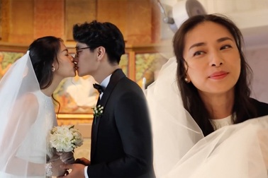 Lễ cưới bí mật của Ngô Thanh Vân ở Na Uy: Cô dâu cầm di ảnh cha nuôi