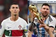 C.Ronaldo tuyên bố gây sốc, Messi đáp trả đanh thép