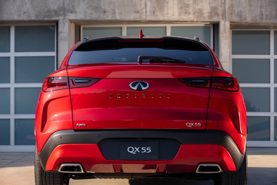Infiniti QX55 có gì để cạnh tranh BMW X4 và Mercedes GLC Coupe? - 12 Infiniti QX55 có gì để cạnh tranh BMW X4 và Mercedes GLC Coupe? - 12