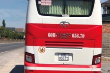 Phát hiện xe khách chở "chui" 12 người từ Đồng Nai về Quảng Bình