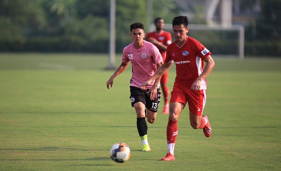 Văn Hậu đá chính, CLB Hà Nội thắng Viettel trước ngày V-League trở lại - 3 Văn Hậu đá chính, CLB Hà Nội thắng Viettel trước ngày V-League trở lại - 3