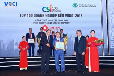 Vinh danh Tập đoàn TMS - “Doanh nghiệp bền vững Việt Nam 2018”