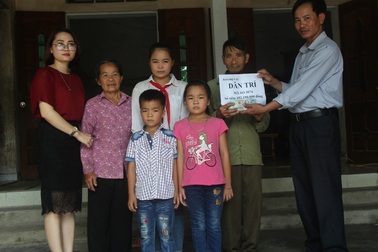 Hơn 172 triệu đồng đến với ba đứa trẻ mồ côi