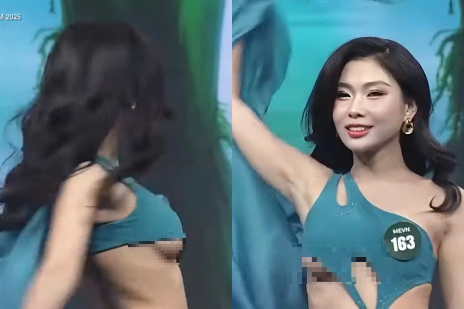 Thí sinh Hoa hậu Trái đất Việt Nam diễn bikini để lộ chi tiết nhạy cảm - 4 Thí sinh Hoa hậu Trái đất Việt Nam diễn bikini để lộ chi tiết nhạy cảm - 4