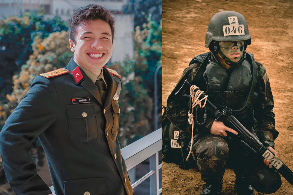 Chàng Thiếu úy gây sốt vì nụ cười tỏa nắng: Sinh năm 2000, học vấn đáng nể