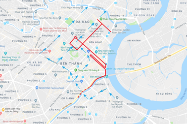 TPHCM cấm xe nhiều tuyến đường trung tâm phục vụ giải marathon quốc tế